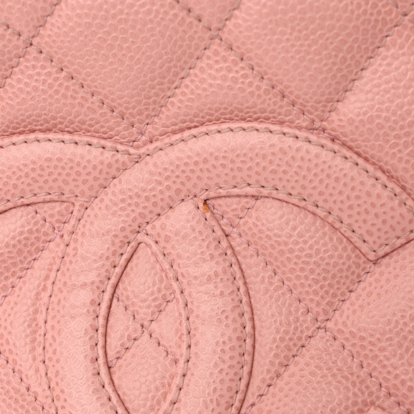 Caviar Quilted Timeless CC Shoulder Bag Pink