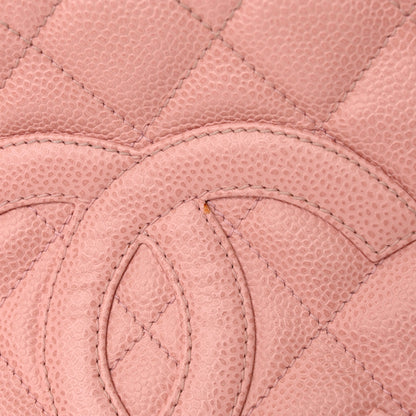 Chanel Caviar Quilted Timeless CC Shoulder Bag Pink 24 of 31