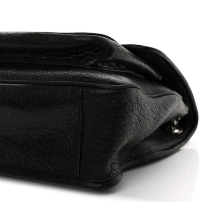 Saint Laurent Grained Lambskin Monogram Large Niki Chain Satchel Black 11 of 13