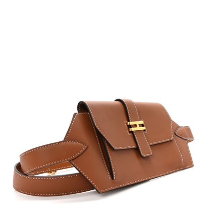 Hermes Swift Elan Pocket Belt Bag XS Gold 4 of 9
