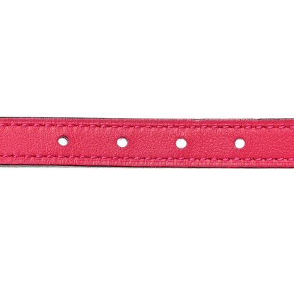 Hermes Swift Epsom 13mm Belt Strap 80 32 Rose Mexico Anemone 5 of 7