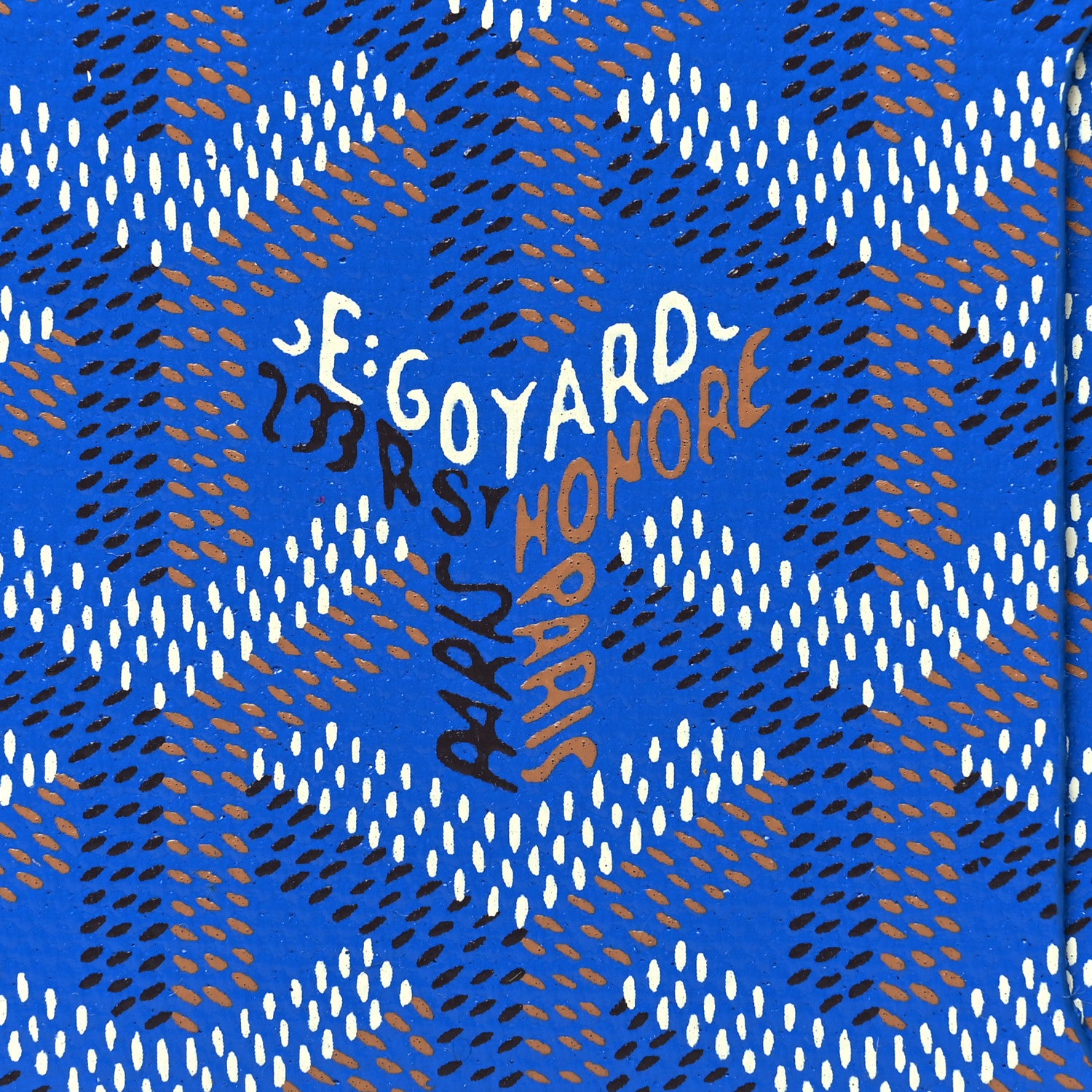 Goyard Goyardine Multi Slot Bi-Fold Wallet Sky Blue 7 of 10