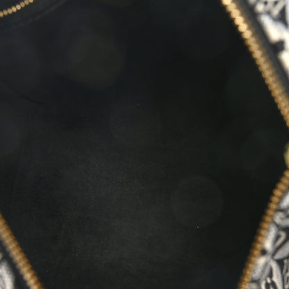 Louis Vuitton Jacquard Since 1854 Speedy Bandouliere 25 Black 5 of 11