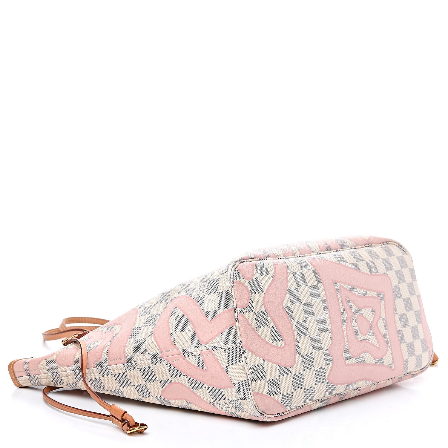 Louis Vuitton Damier Azur Tahitienne Neverfull MM 3 of 19