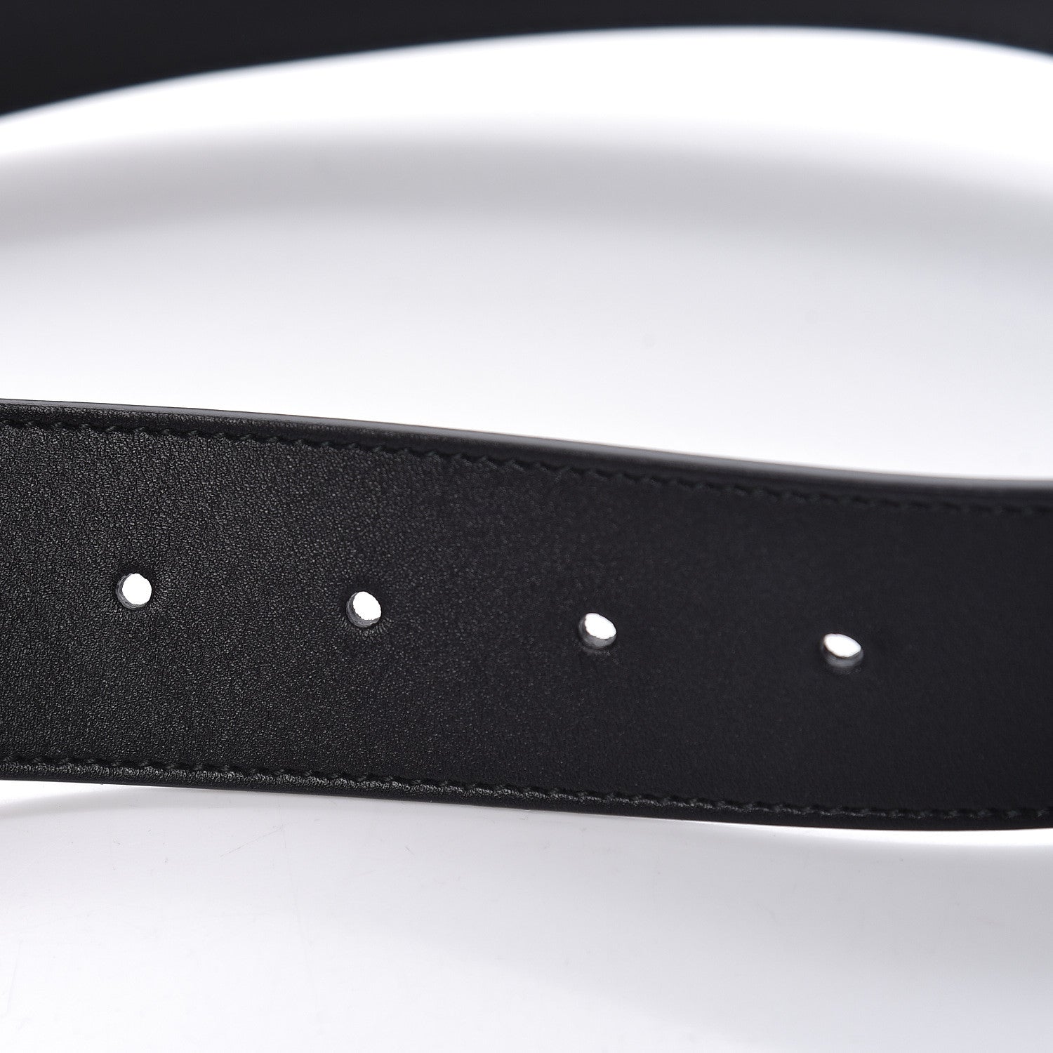 Gucci Calfskin Double G 40mm Belt 80 32 Black 6 of 6