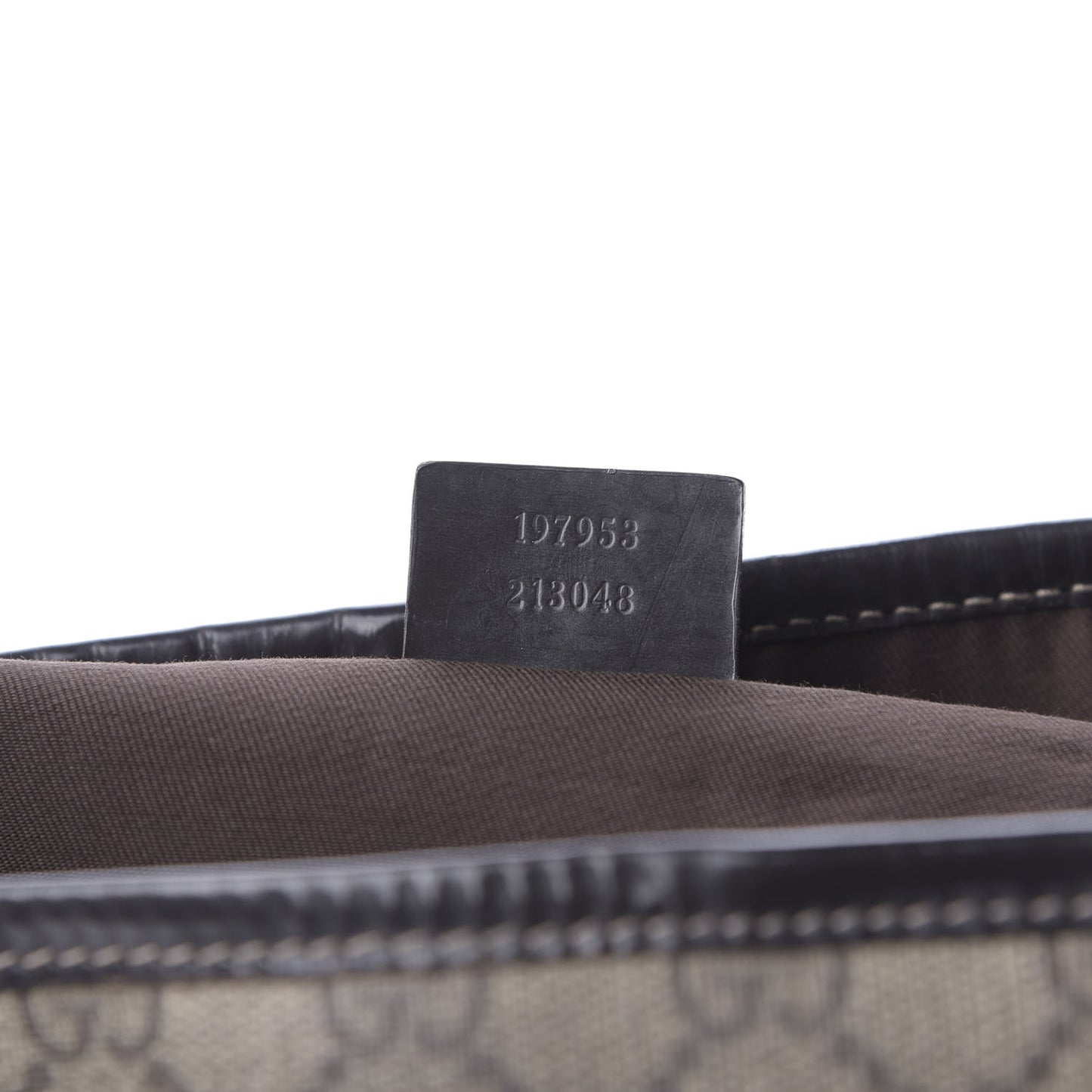GG Plus Monogram Medium Joy Tote Dark Brown