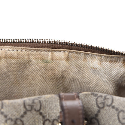 Gucci GG Supreme Monogram Margaux Calfskin Medium Nice Boston Beige Ebony Acero 11 of 25