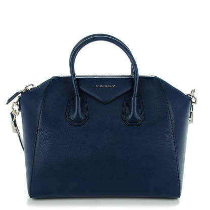 Givenchy Sugar Goatskin Medium Antigona Deep Blue 1 of 7