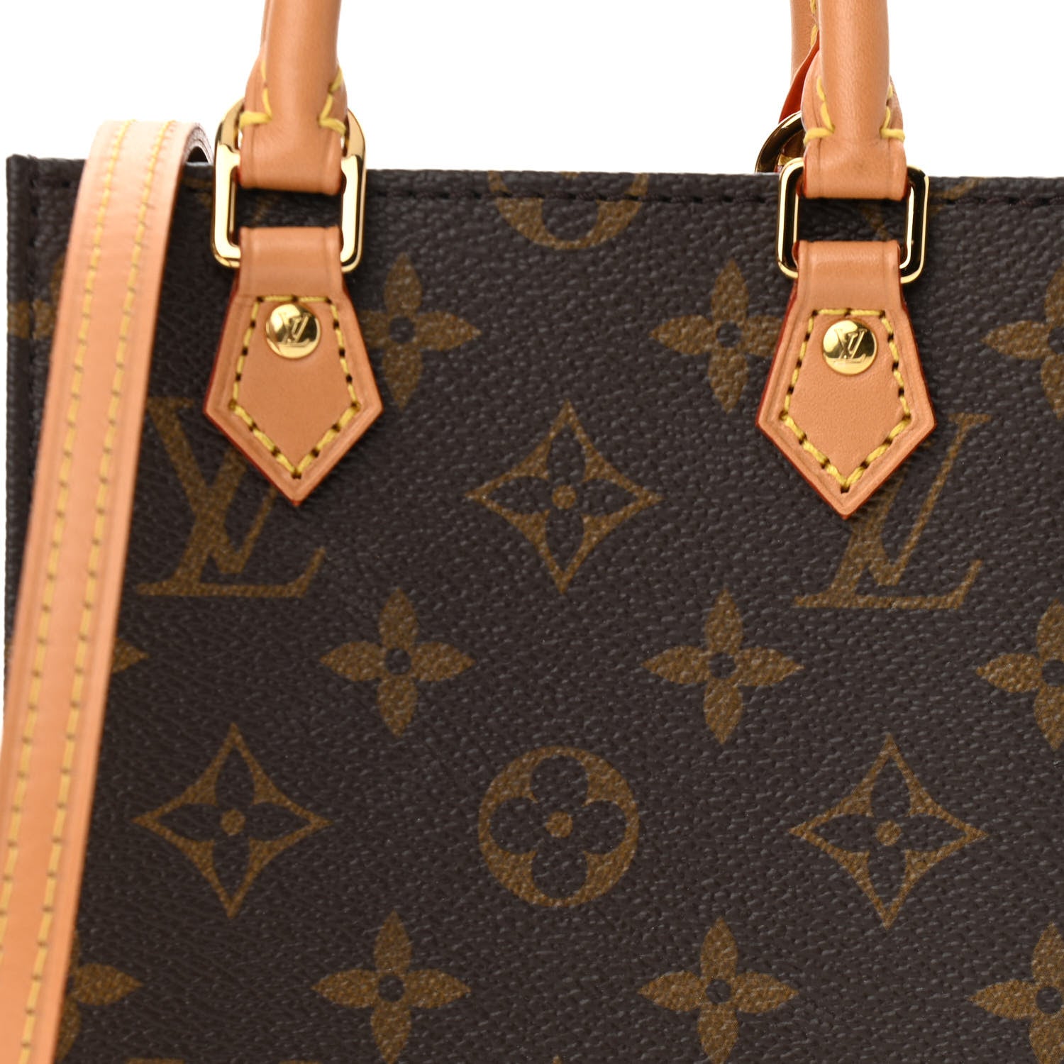 Louis Vuitton Monogram Petit Sac Plat 7 of 10