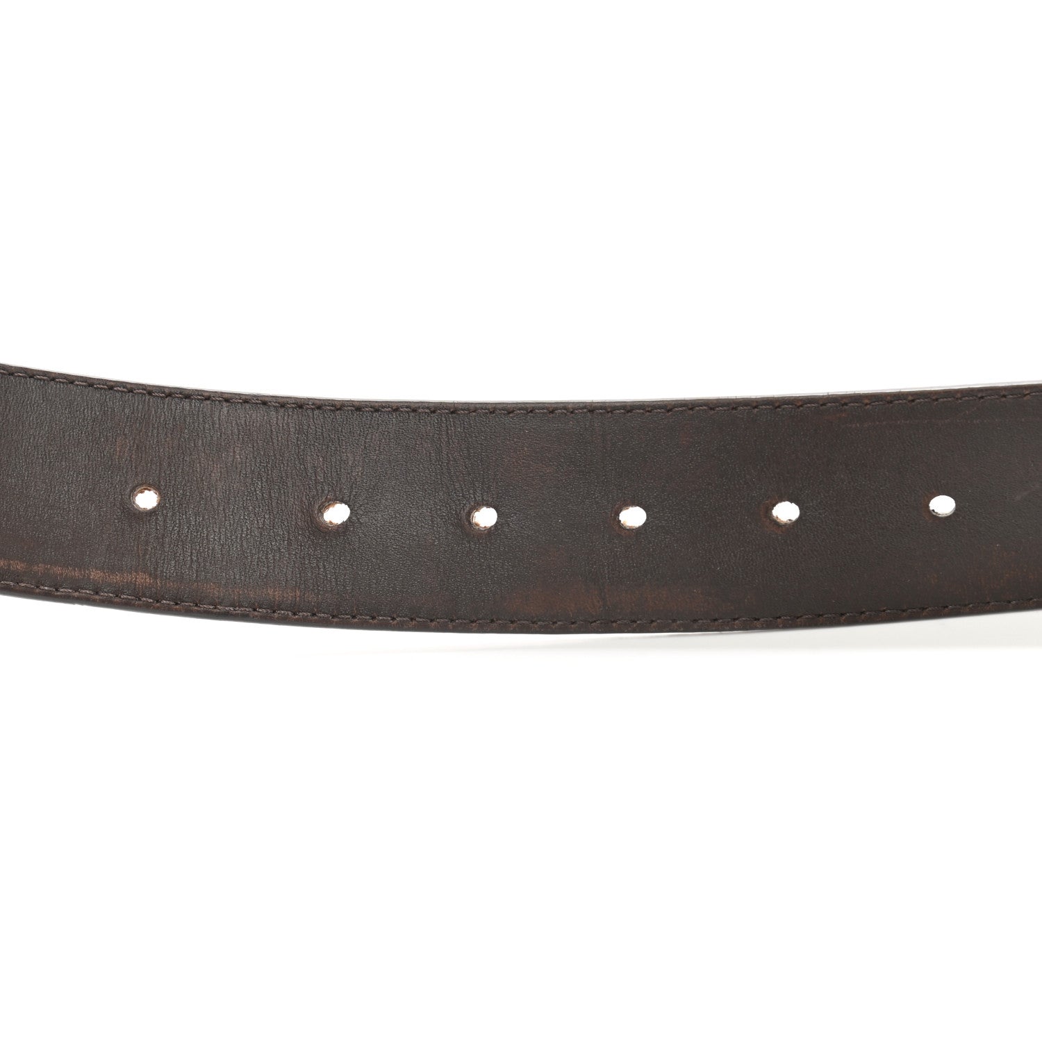 Louis Vuitton Damier Ebene 40mm LV Initiales Belt 85 34 6 of 11