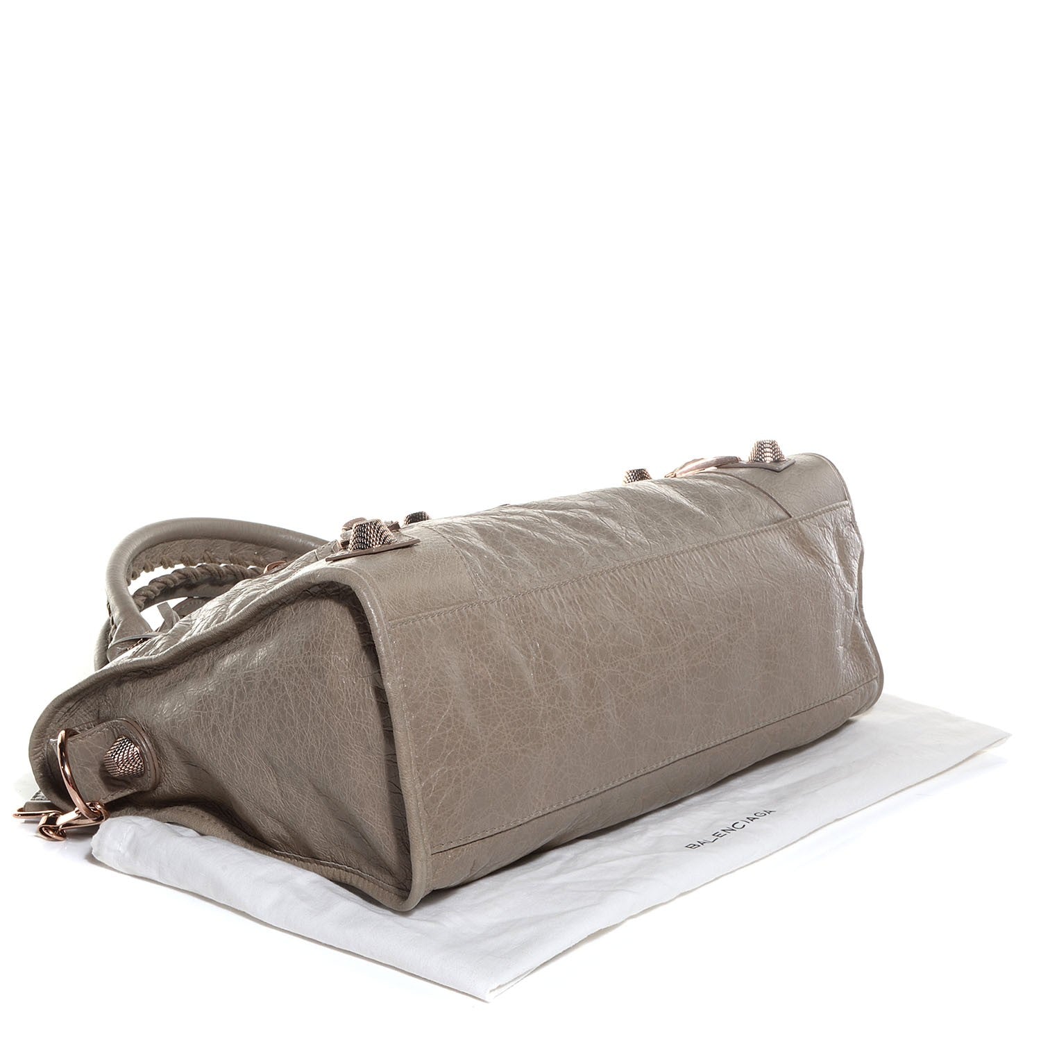Balenciaga Agneau Giant 21 Rose Gold Hardware City Papyrus 4 of 12