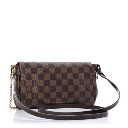 Louis Vuitton Damier Ebene Favorite PM 3 of 10