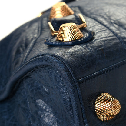 Balenciaga Agneau Giant 21 Gold Hardware Work Marine 7 of 7