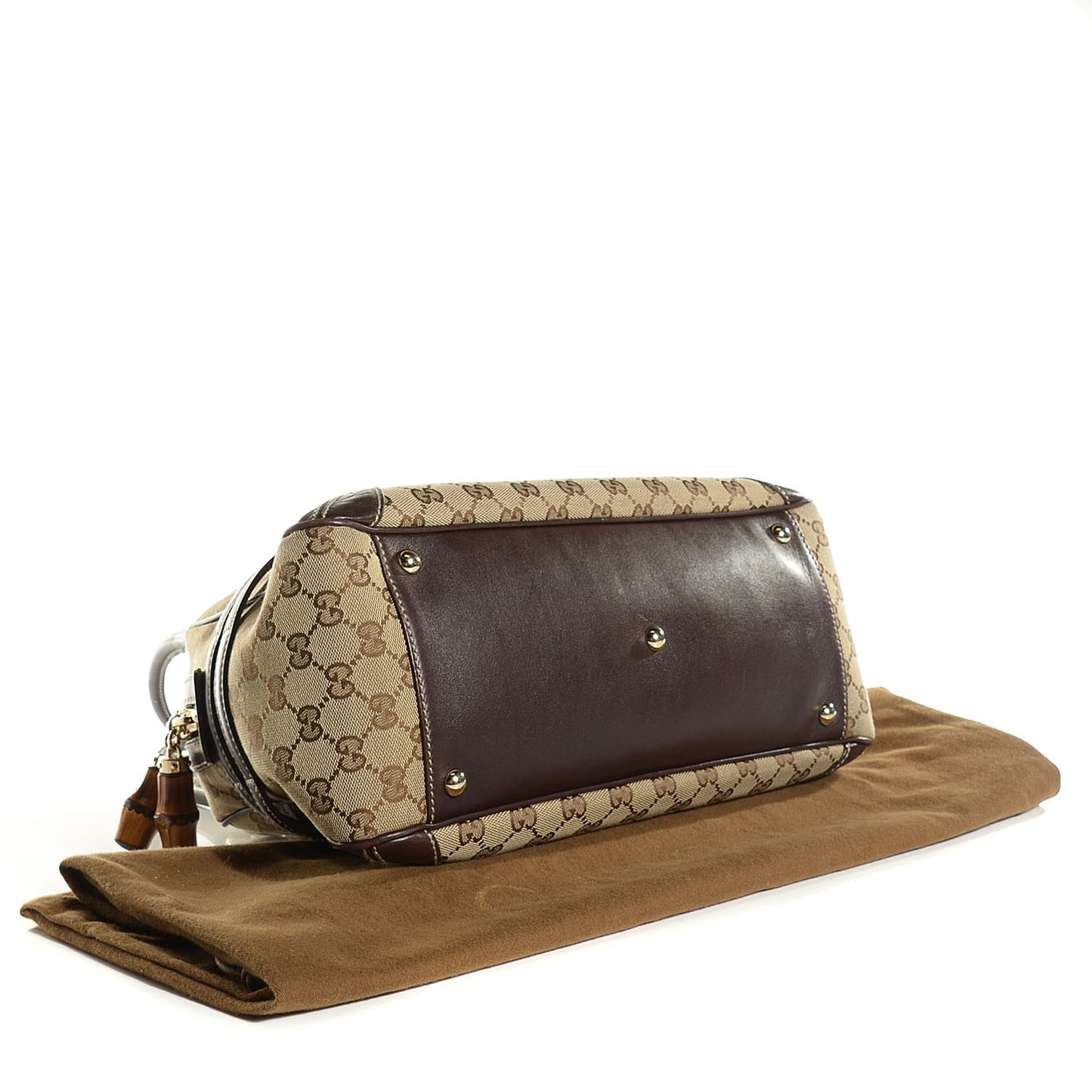 Monogram Large Wave Boston Dark Brown