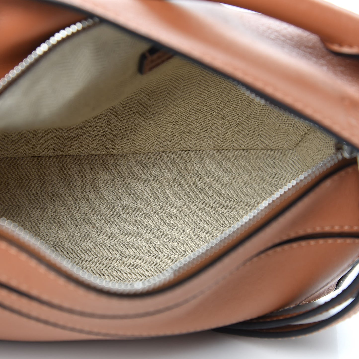 Calfskin Mini Puzzle Bag Tan