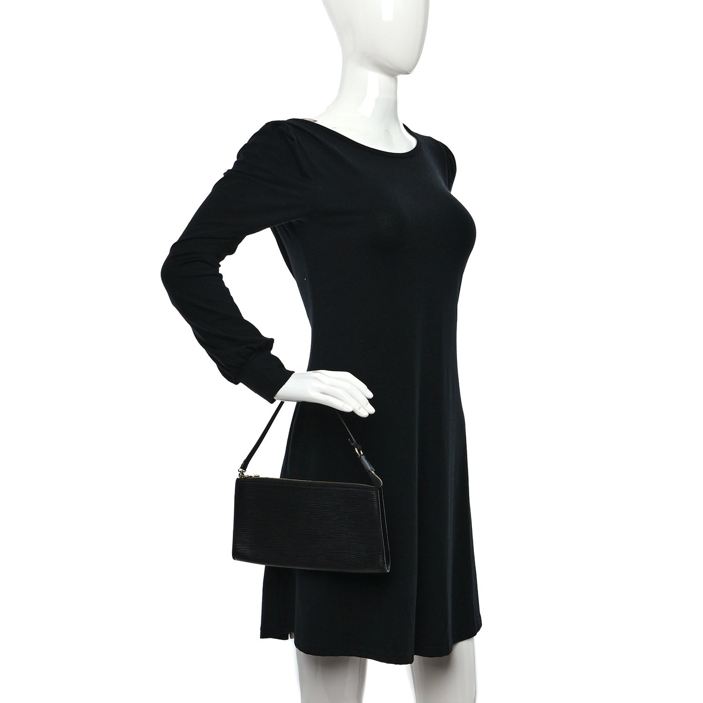 Epi Pochette Accessories 24 Black