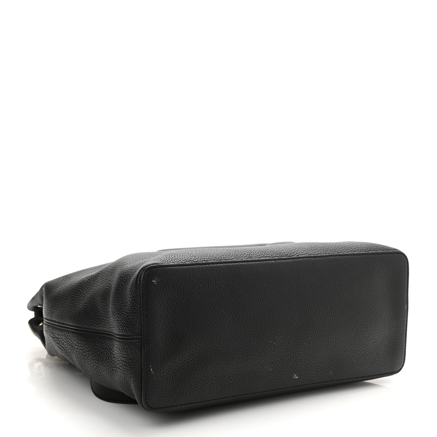 Gucci Pebbled Calfskin Large Soho Hobo Black 4 of 11