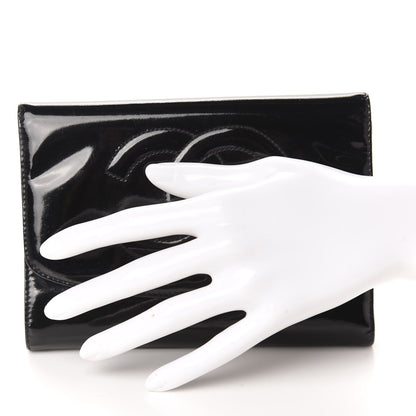 Chanel Patent Timeless CC Wallet Black 2 of 8