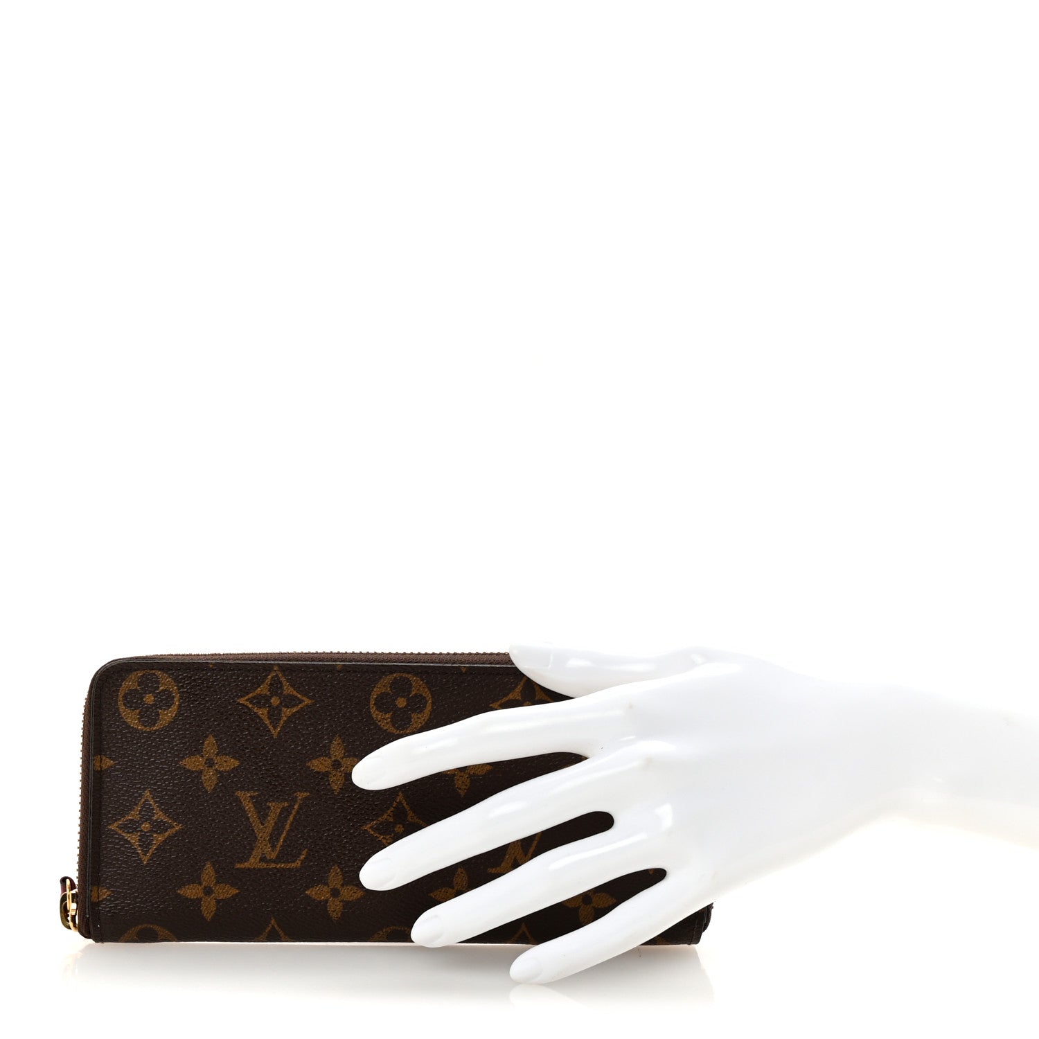 Louis Vuitton Monogram Clemence Wallet Freesia 2 of 7