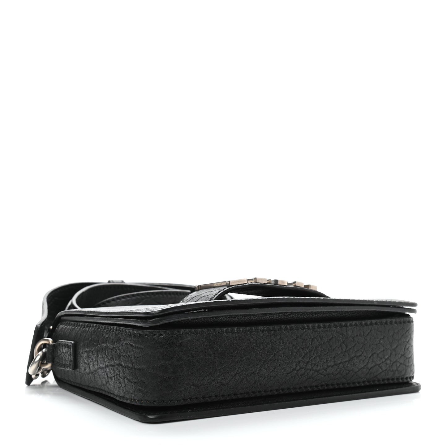 Canyon Grained Lambskin Dio(r)evolution Flap Bag Black