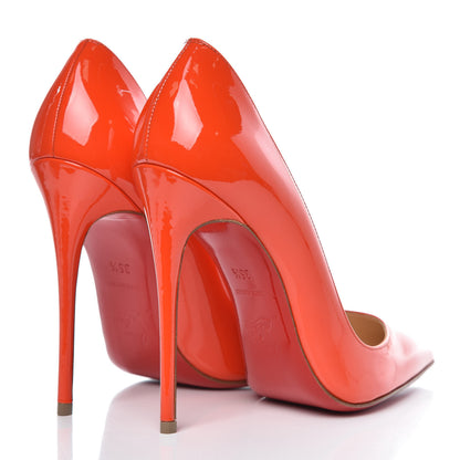 Christian Louboutin Patent So Kate 120 Pumps 35.5 Capucine 4 of 8
