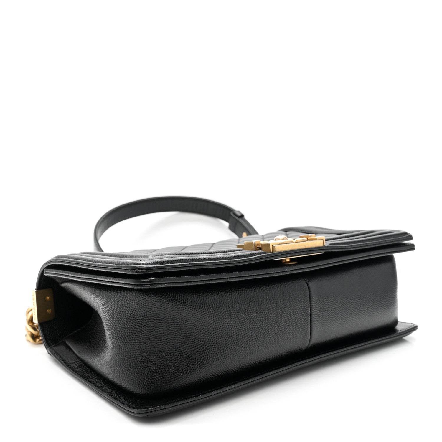 Chanel Caviar Quilted Medium Boy Flap Black 5 of 11