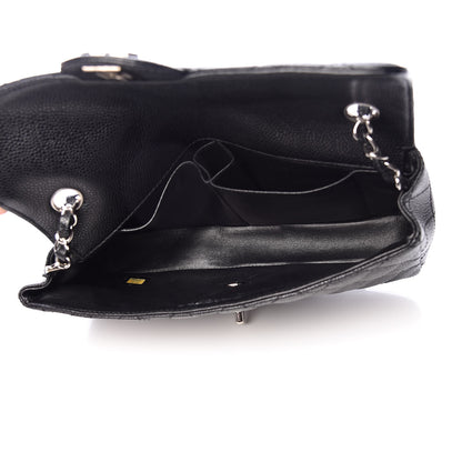 Chanel Caviar Quilted East West Flap Black 5 of 10