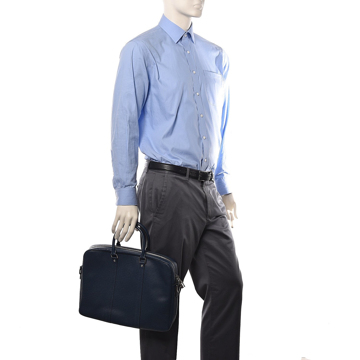 Louis Vuitton Taiga Porte-Documents Voyage PM Ocean 2 of 15