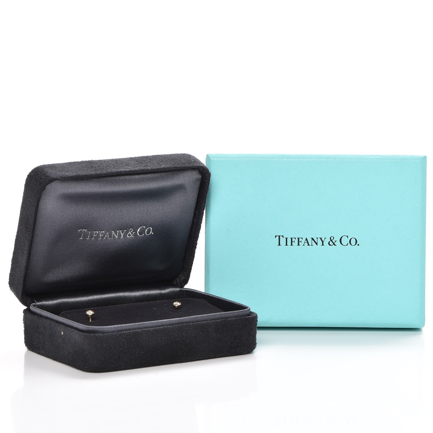 Tiffany 18K Yellow Gold Diamond .16ctw Elsa Peretti Diamonds By The Yard Earrings 8 of 8