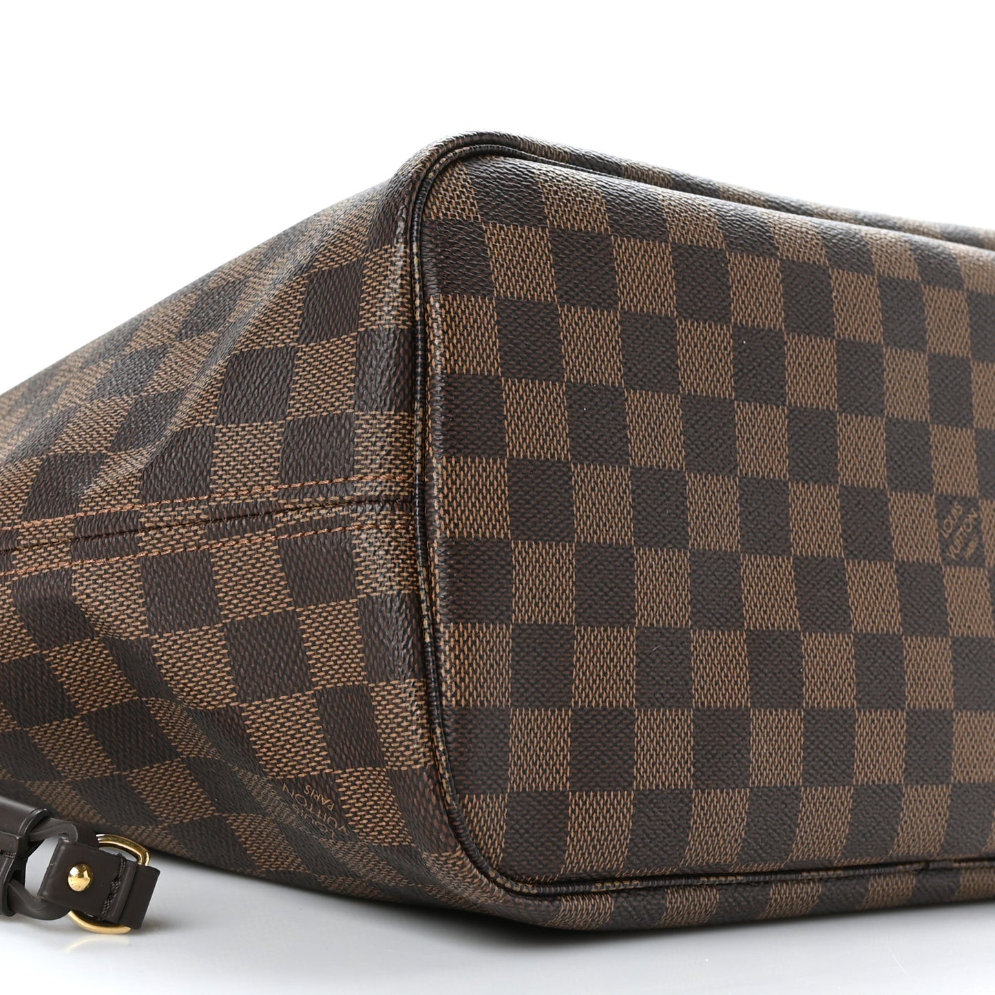 Damier Ebene Neo Neverfull MM Rose Ballerine