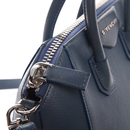 Givenchy Sugar Goatskin Mini Antigona Mineral Blue 16 of 17