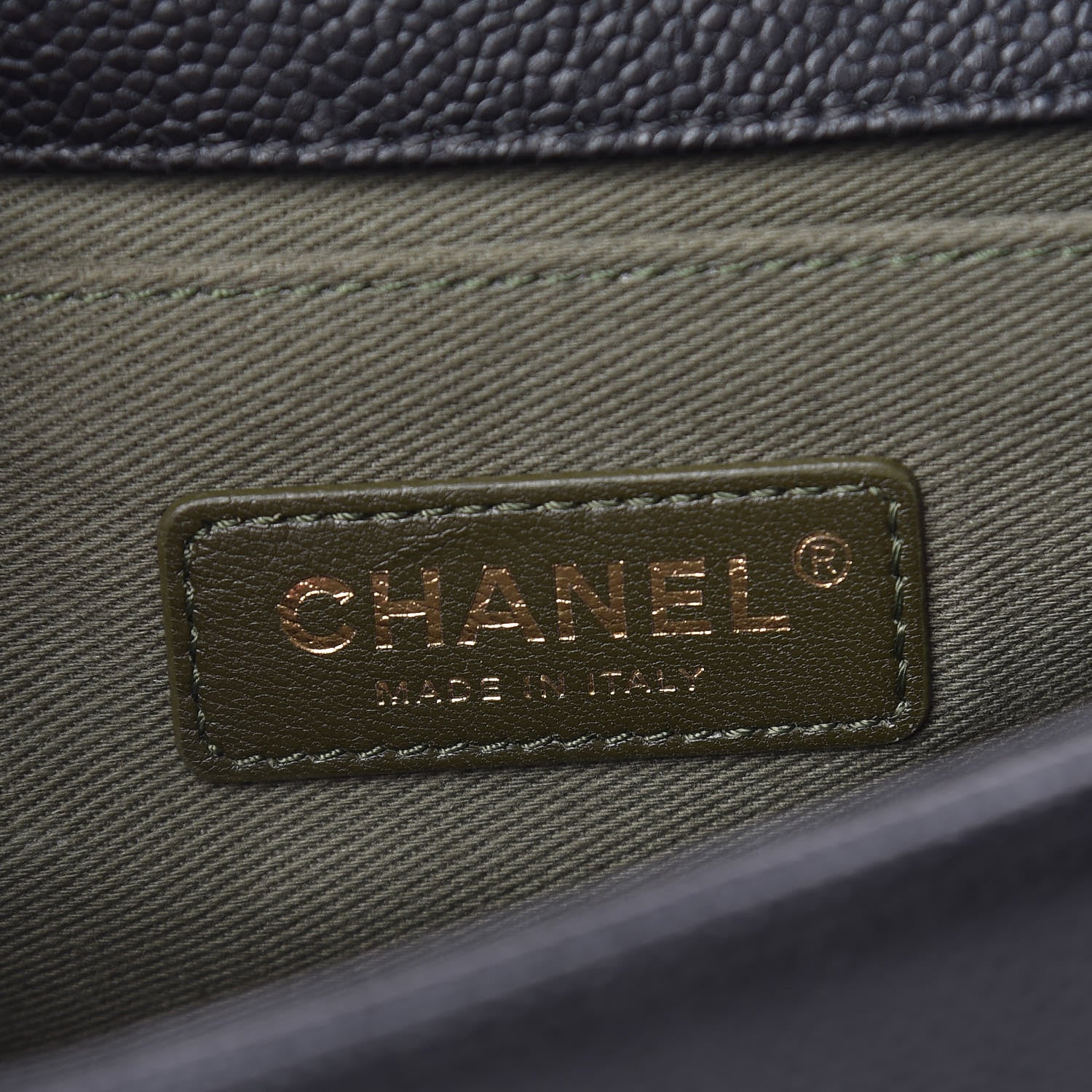 Chanel Caviar Quilted Medium Boy Flap Black 6 of 10