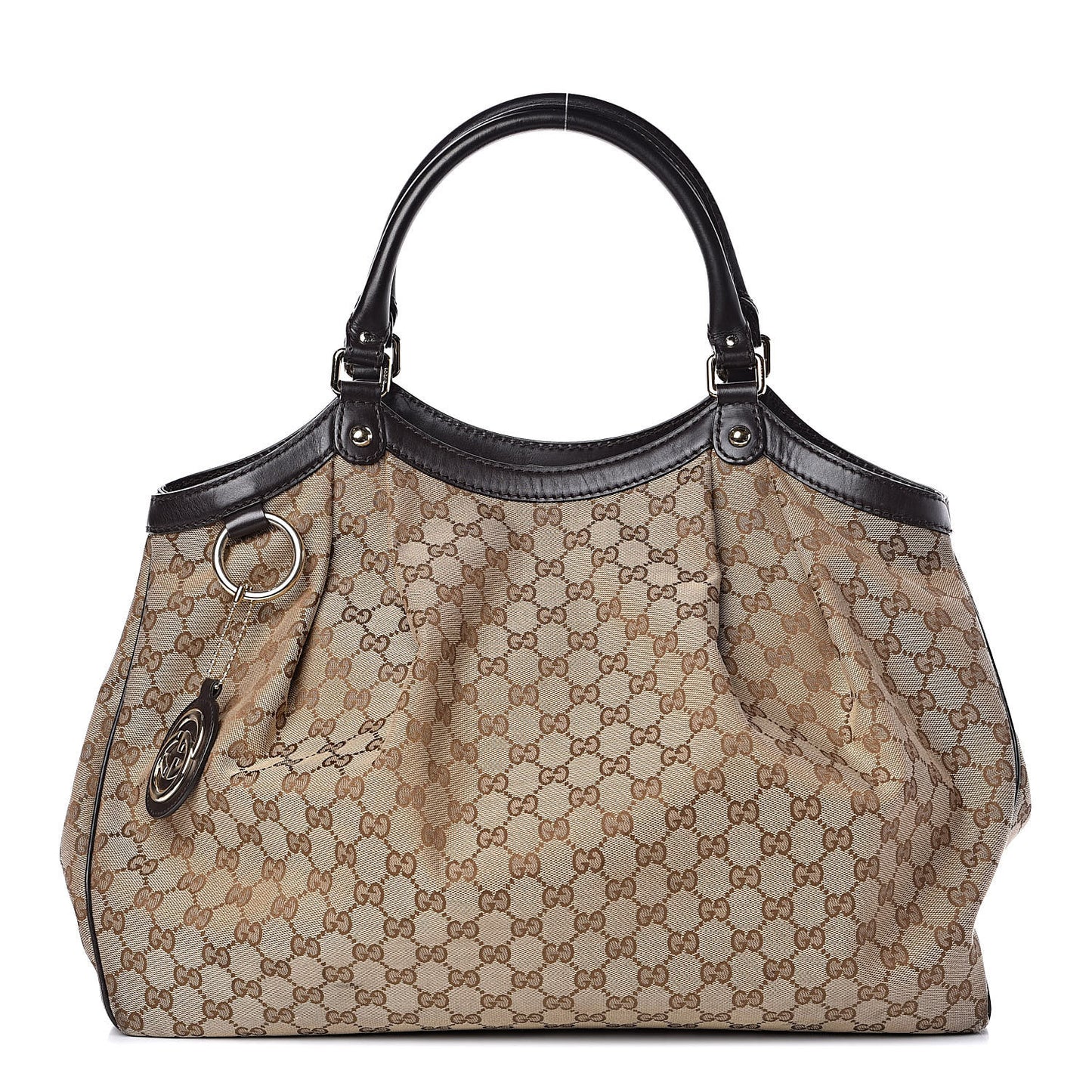 Monogram Large Sukey Tote Dark Brown