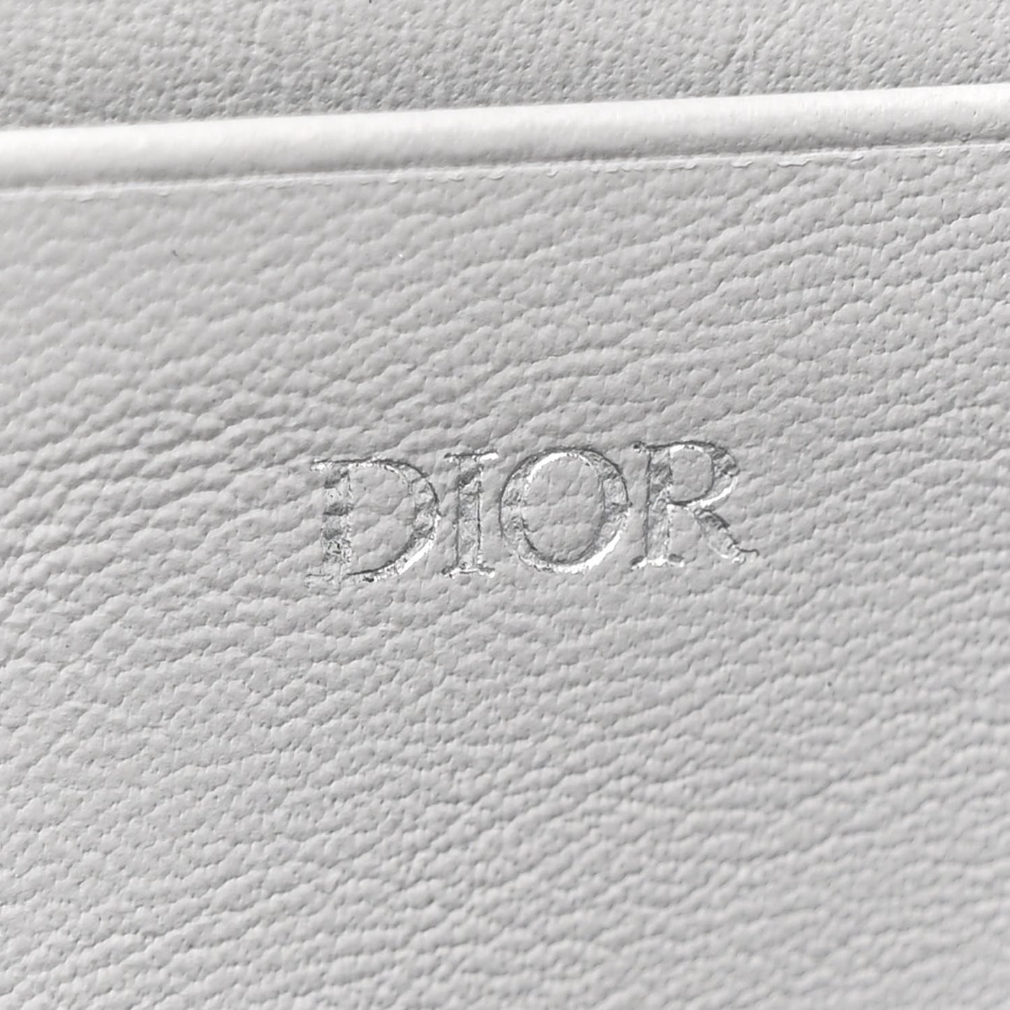 X AIR JORDAN Grained Calfskin Crossbody Grey