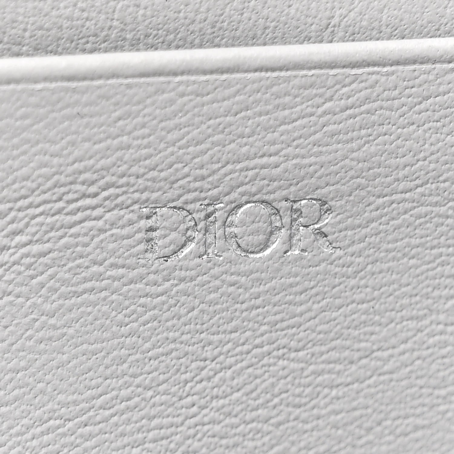 Christian Dior X AIR JORDAN Grained Calfskin Crossbody Grey 7 of 14