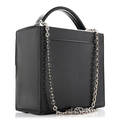 Hermes Chevre Chamkila Cinhetic Boxy Top Handle Bag Black 2 of 11