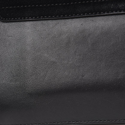 Chloe Suede Calfskin Small Faye Shoulder Bag Black 10 of 14