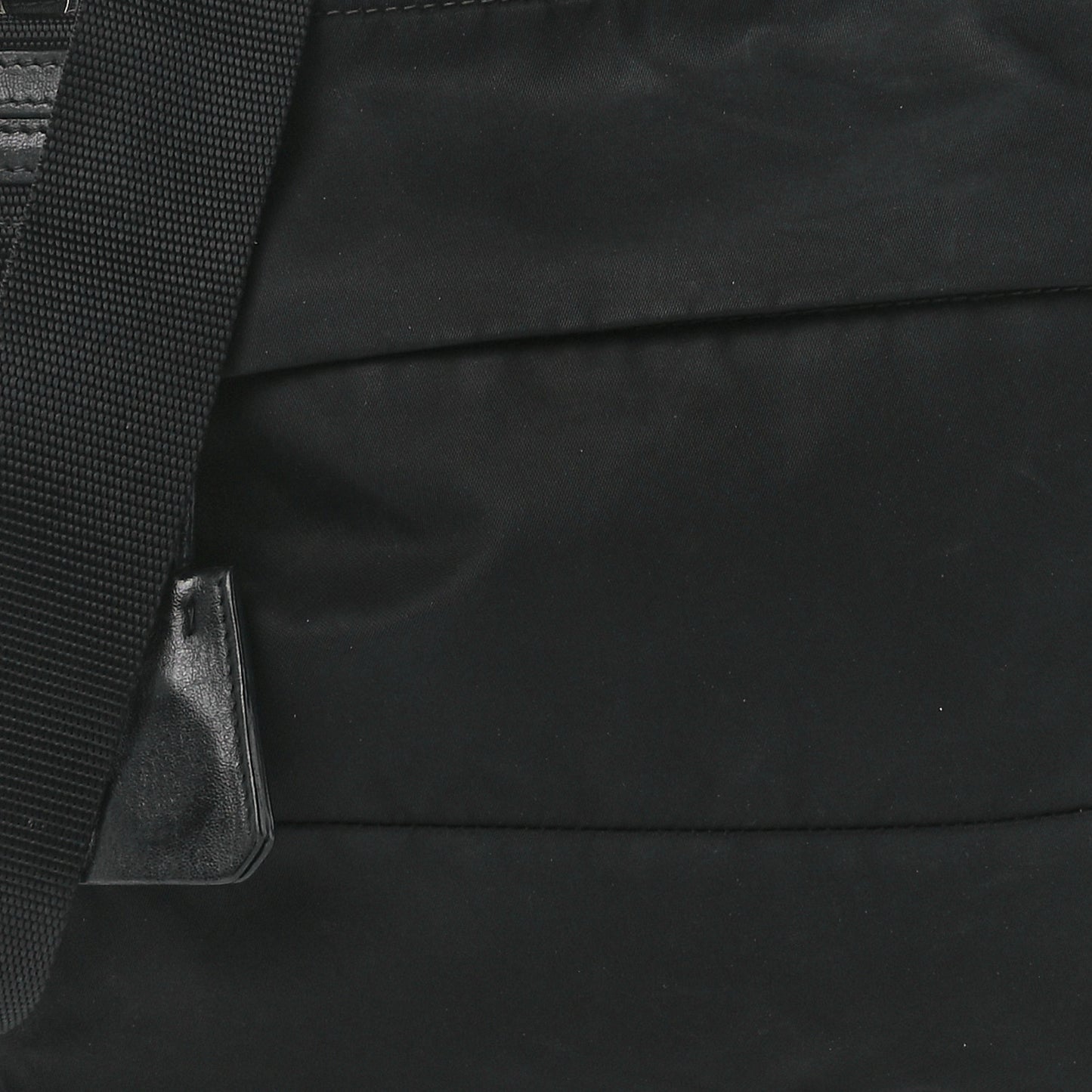 Tessuto Nylon Vela Messenger Bag Black
