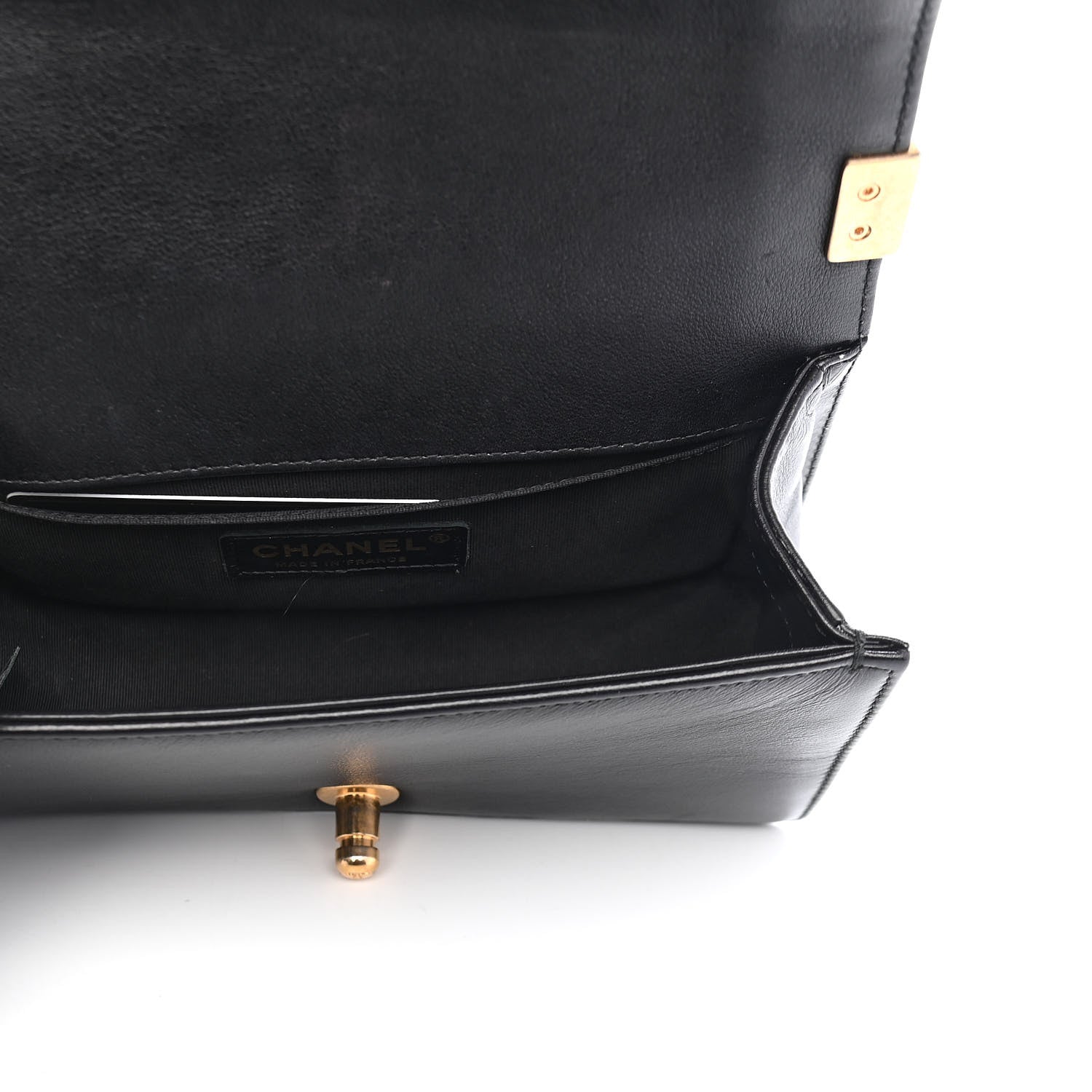 Chanel Calfskin Quilted Small Boy Flap Black 5 of 9