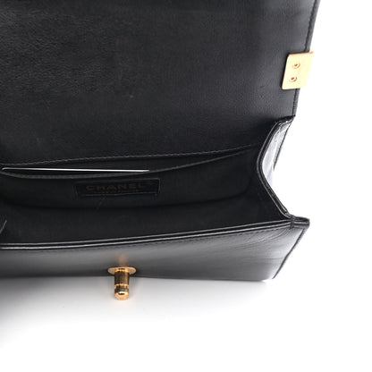 Chanel Calfskin Quilted Small Boy Flap Black 5 of 9