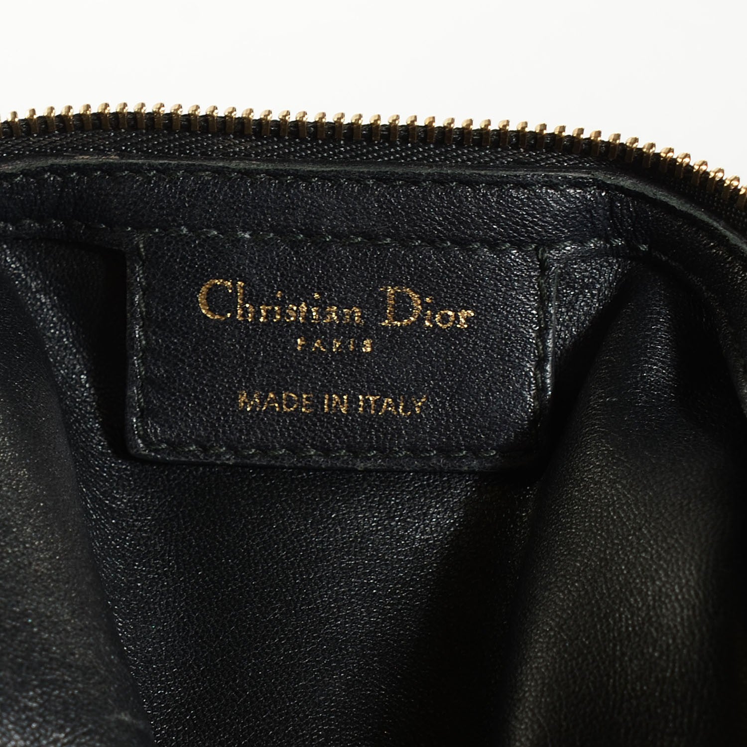 Christian Dior Lambskin Medium Libertine Hobo Black 6 of 7