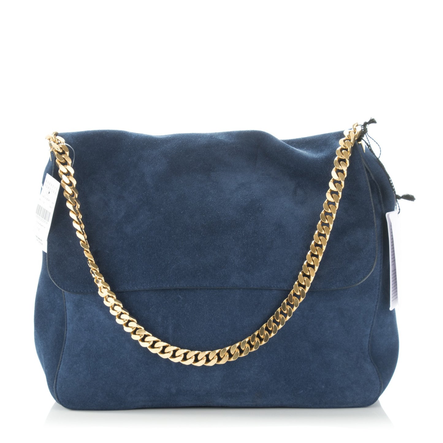 Suede Medium Gourmette Ocean Blue