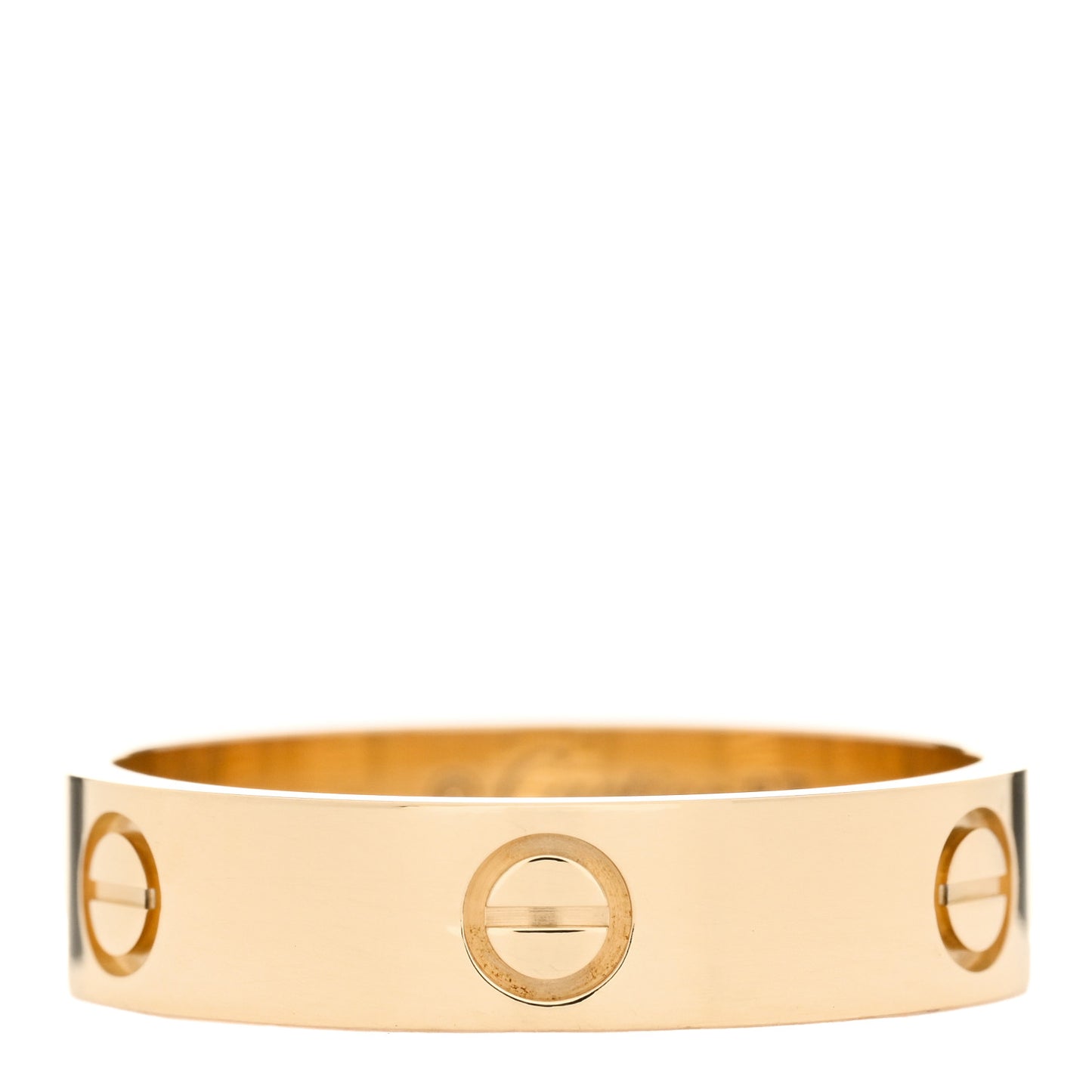 18K Yellow Gold 5.5mm LOVE Ring 67 11.75