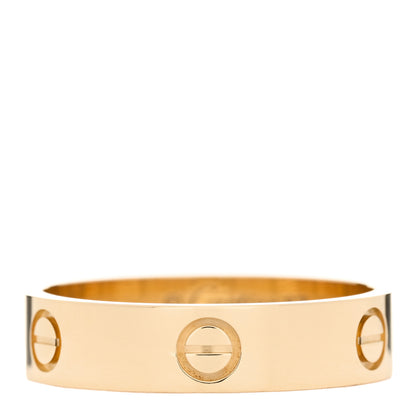 Cartier 18K Yellow Gold 5.5mm LOVE Ring 67 11.75 1 of 4