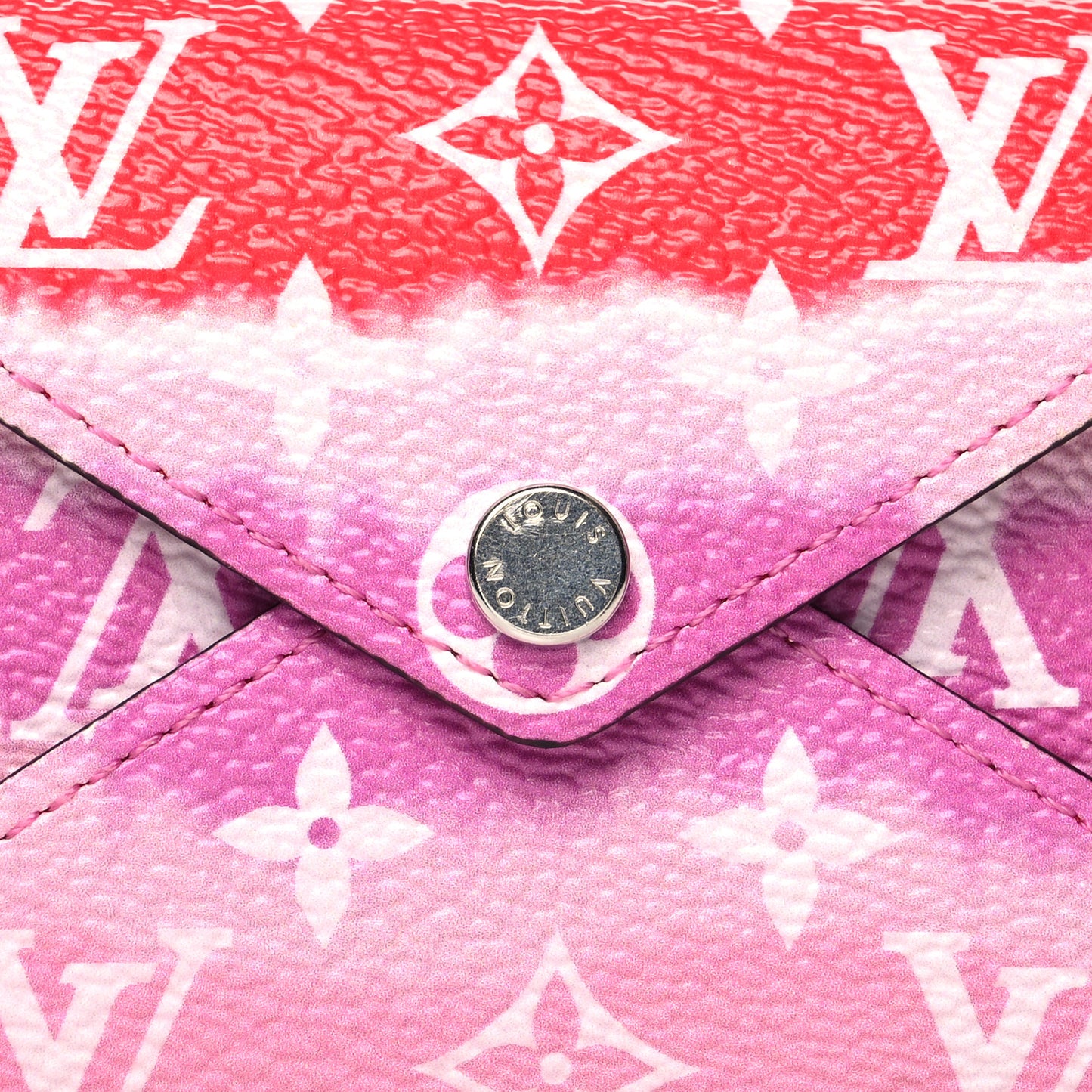 Monogram Escale Small Kirigami Pochette Insert Red