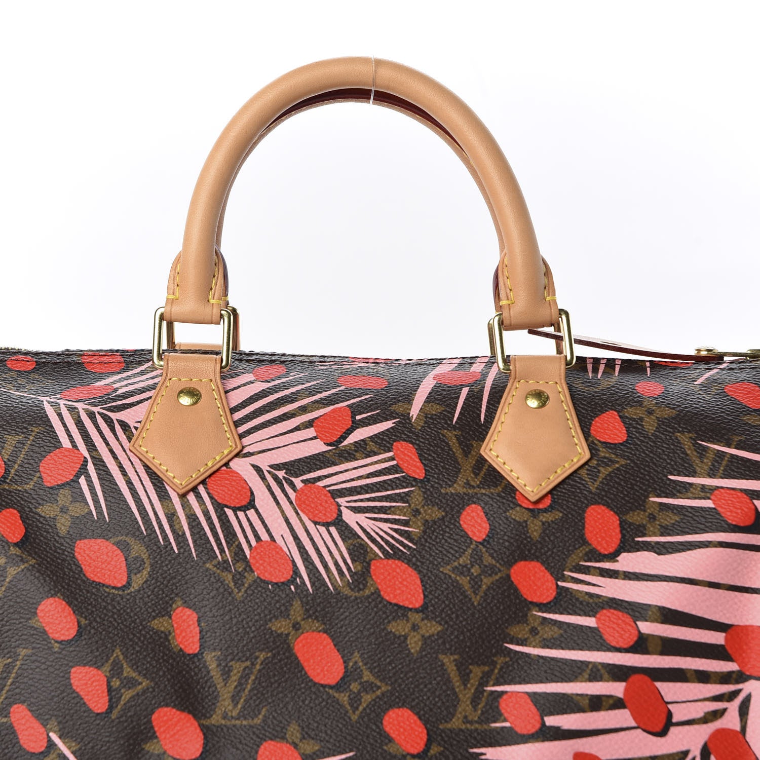 Louis Vuitton Monogram Jungle Dots Speedy 30 Sugar Pink Poppy 9 of 9