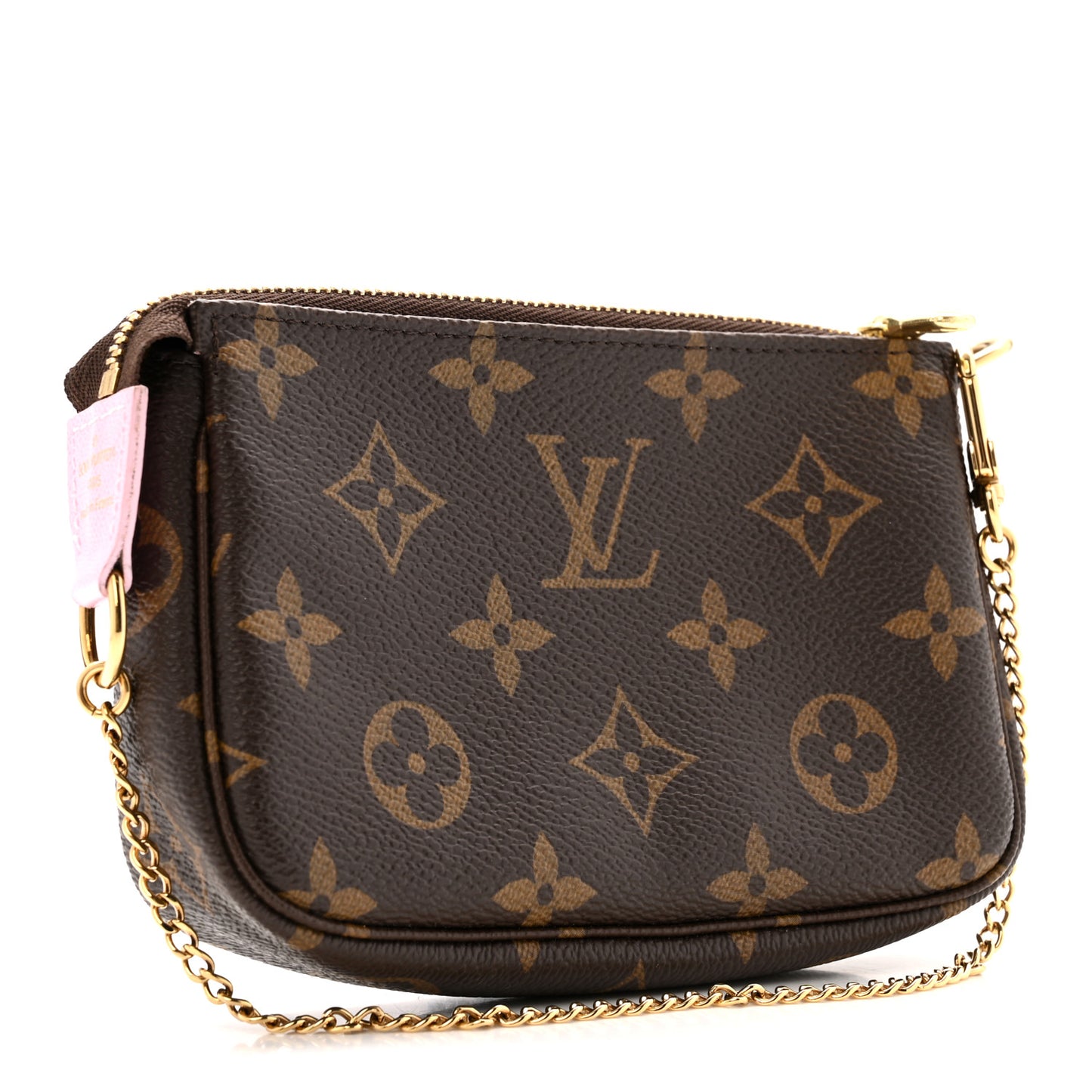 Monogram 2021 Christmas Animation Japanese Garden Mini Pochette Accessories Wisteria Pink