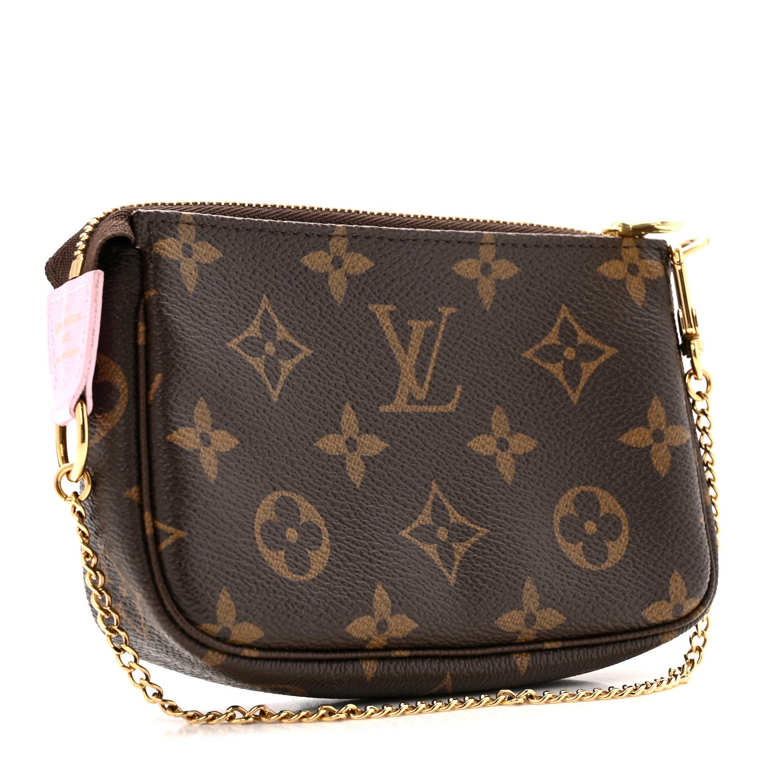 Louis Vuitton Monogram 2021 Christmas Animation Japanese Garden Mini Pochette Accessories Wisteria Pink 3 of 5