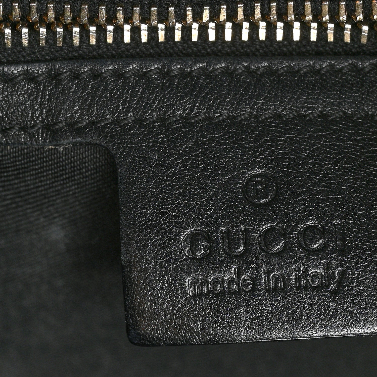 Gucci Calfskin Large Horsebit Chain Hobo Black 7 of 10