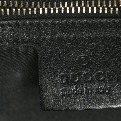 Gucci Calfskin Large Horsebit Chain Hobo Black 7 of 10